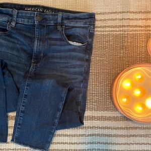 American Eagle size 12 high rise jegging crop